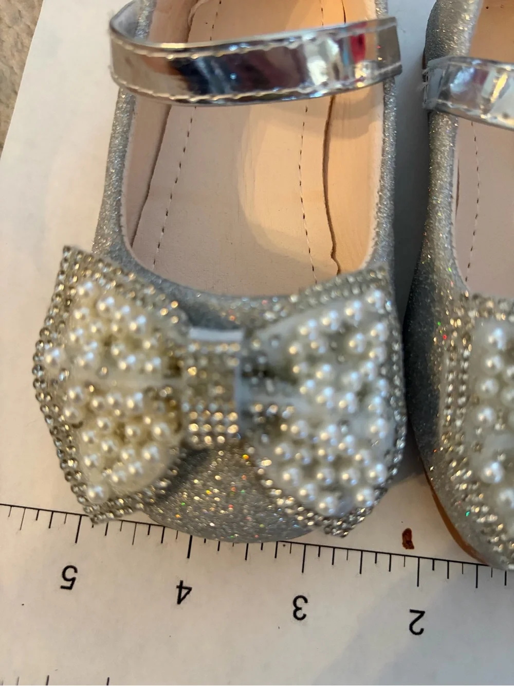 N/A sparkling silver